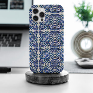 Mittelmeerfliesen, Portugiesisch, Azulejo, Majolik iPhone 15 Pro Max Hülle