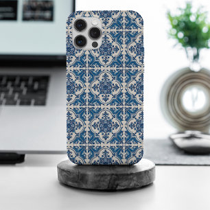 Mittelmeerfliesen, Portugiesisch, Azulejo, Majolik iPhone 15 Pro Max Hülle