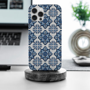 Mittelmeerfliesen, Portugiesisch, Azulejo, Majolik iPhone 15 Pro Max Hülle