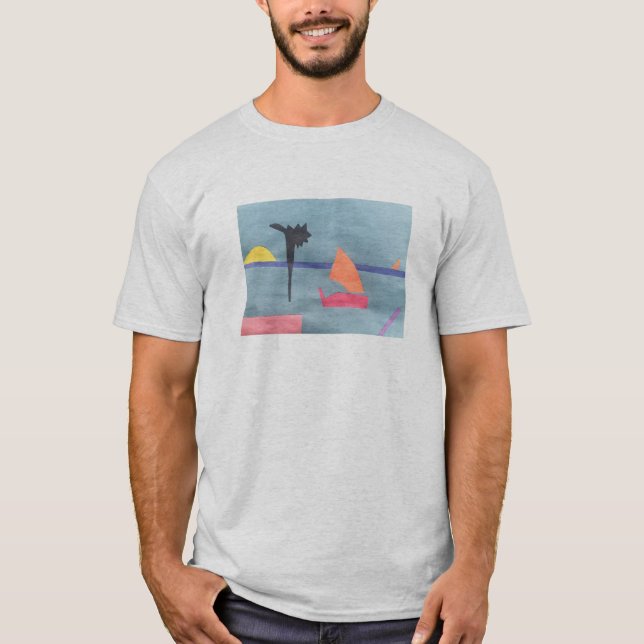 "Mittelmeergeist" T-Shirt (Vorderseite)