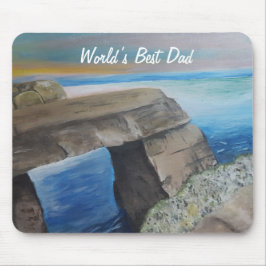 Mittelmeerlandschaft Mousepad