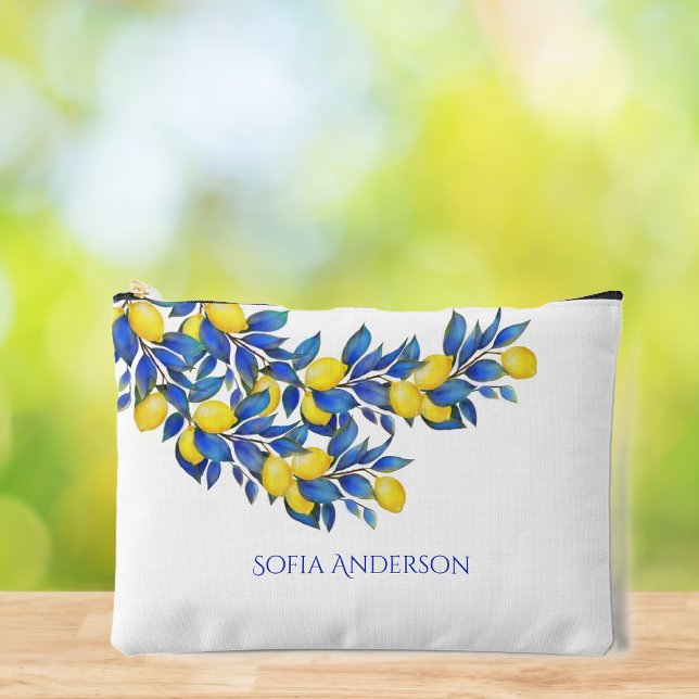 Mittelmeerlemonen- Zubehörtasche (Mediterranean Lemons- Accessory Pouch)