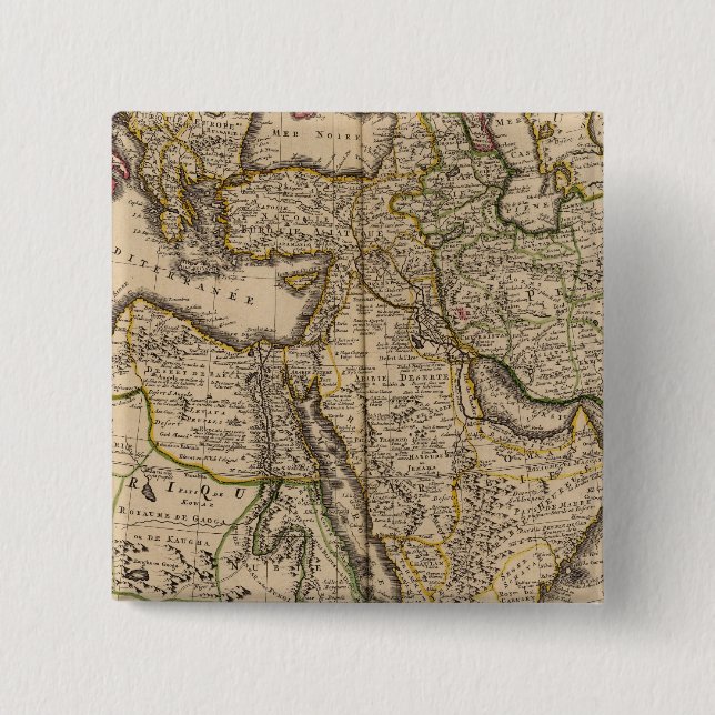 Mittelmeerraum Button (Vorderseite)