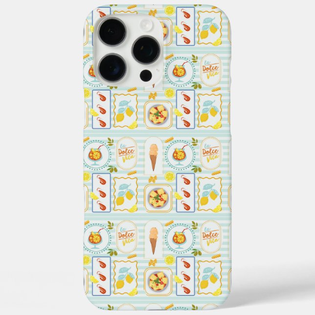 Mittelmeersommervibes Case-Mate iPhone Hülle (Rückseite)