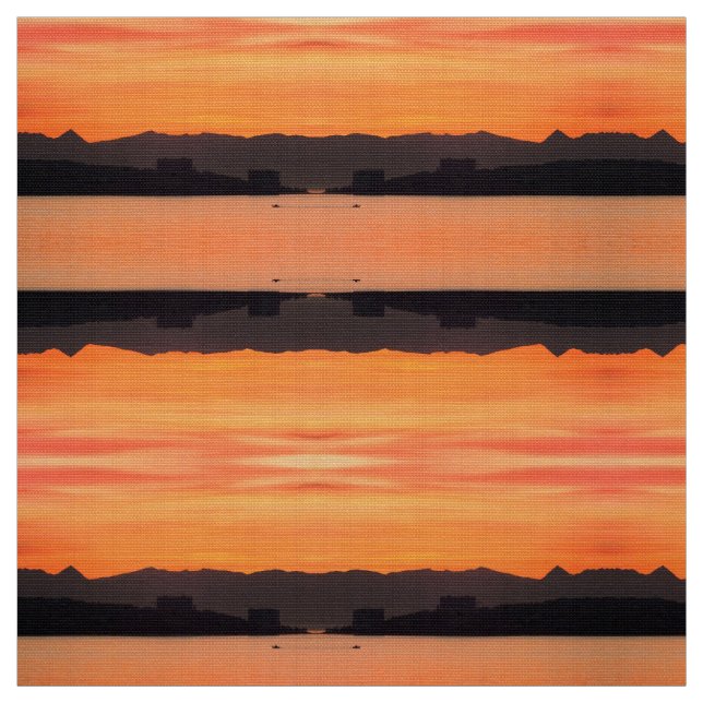 Mittelmeersonnengang Stoff (Muster)