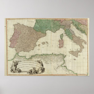 Mittelmeerwesten Poster