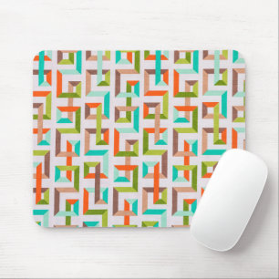 Mittelmoderne 3D-Geometrie-Labyrinth-Mauspad Mousepad