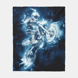 Mittelmotocross Fleece Blanket