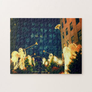 Mittelpuzzlespiel New York Rockefeller - Engel Puzzle