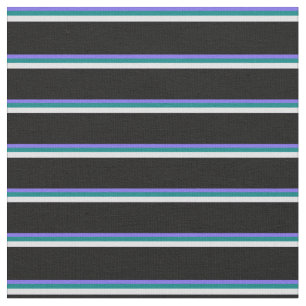 Mittelschiefer blau, Aquamarin, Lavendel und schwa Stoff