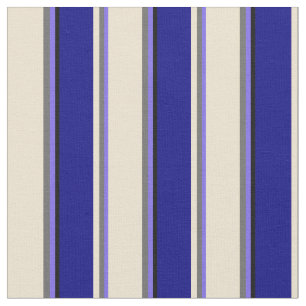 Mittelschiefer Blau, dunkelgrau, Beige, Blau und S Stoff