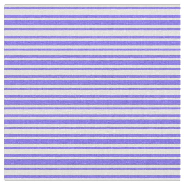 Mittelschiefer Blau und hellgelbe farbige Linien Stoff (Nahaufnahme)