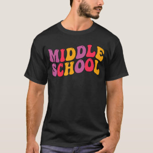 Mittelschüler Mittelschullehrer Groovy T-Shirt