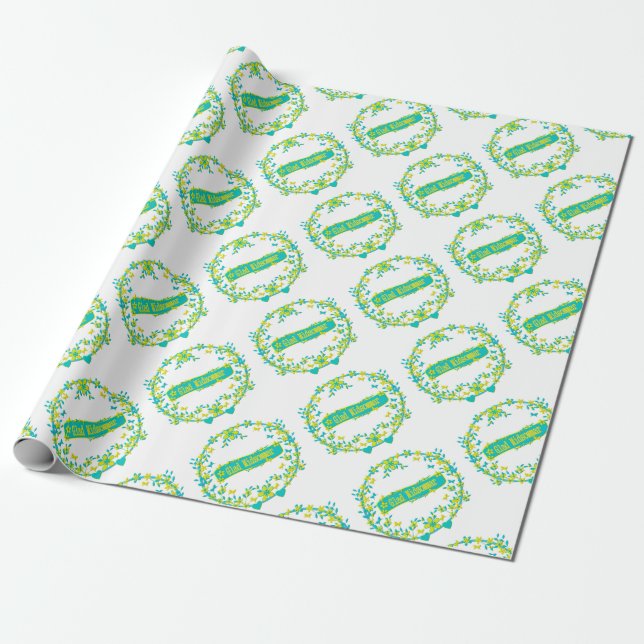 Mittelsommer-Symbol Geschenkpapier (Ungerollt)