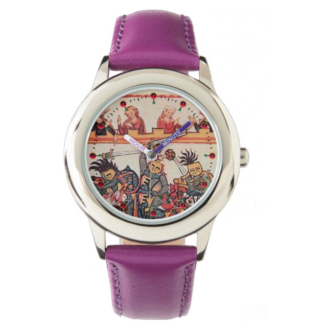 MITTELSTADT, BEKÄMPFUNG VON KNIGHTS UND DAMSELN ARMBANDUHR (Vorderseite)