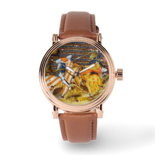 MITTELSTRECKE, BEKÄMPFUNG VON KNIGHTS HORSEBACK ARMBANDUHR