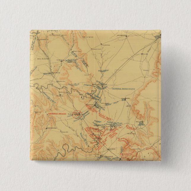 MittelTennessee-Kampagne Button (Vorderseite)