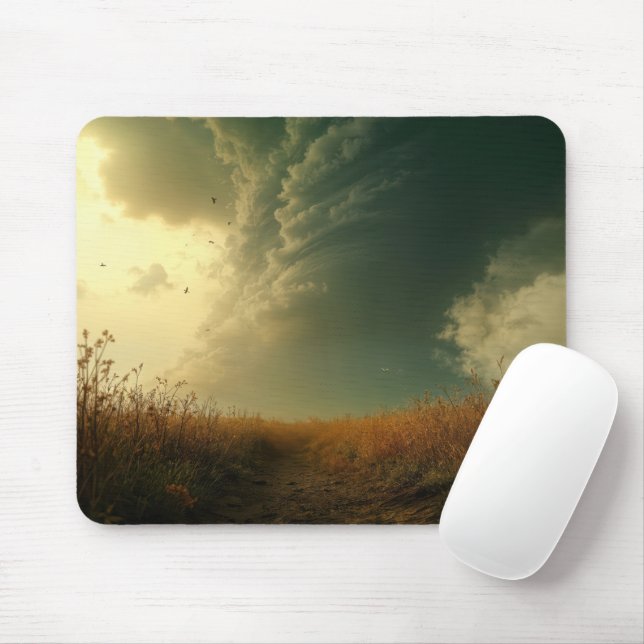 Mittelwestliche Großebene Twister Mousepad (Mit Mouse)