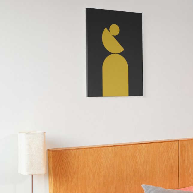 Mittelzentrierter Kreis Leinwanddruck (Von Creator hochgeladen)