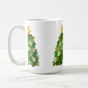 Mitten Christmas Tree Tasse