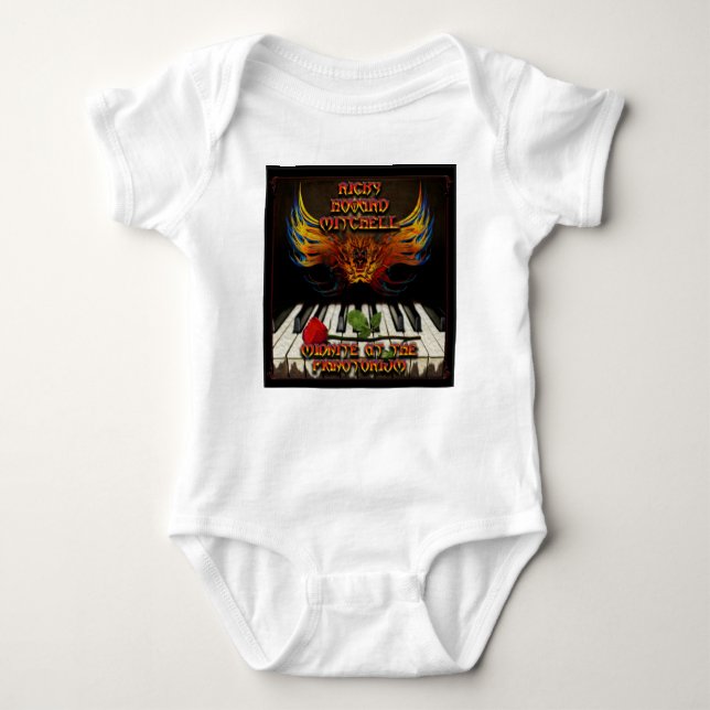Mitten im Pianotorium Baby Shirt (Vorderseite)