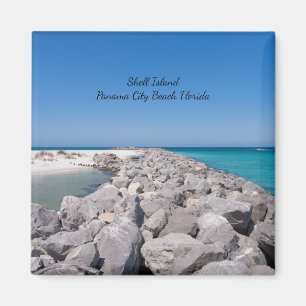 Mitten in der Muschel Magnet