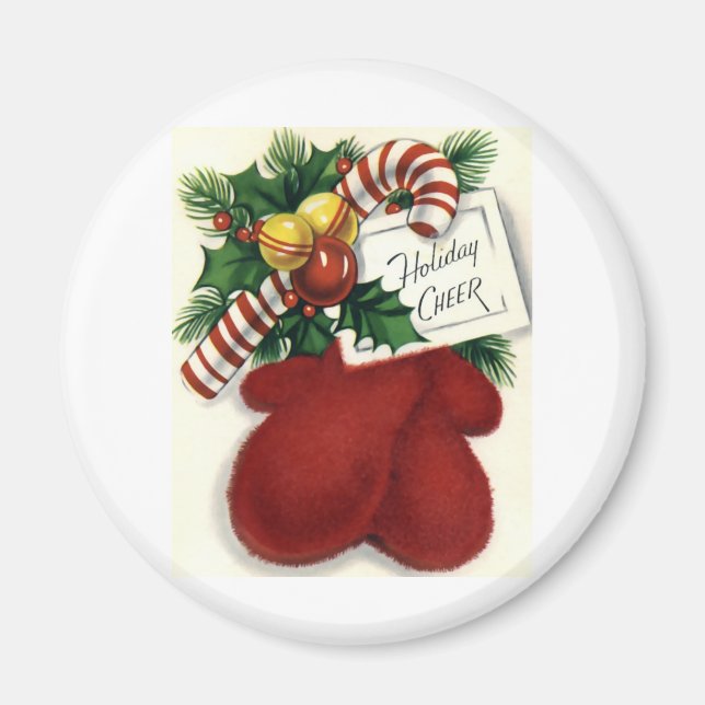 Mitten und Peppermint Magnet (Vorne)