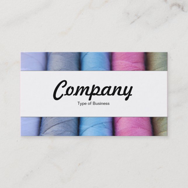 Mittenband - Rollen aus Baumwolle Visitenkarte (Vorderseite)