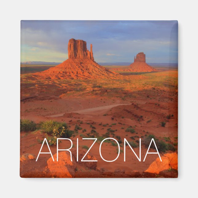 Mittens, Monument Valley, AZ Magnet (Vorne)