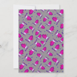 Mittens retro_grau feiertagskarte