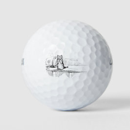 Mittens the Kitten (Scaredy Cat) (Beatrix Potter) Golfball