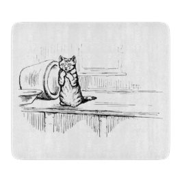 Mittens the Kitten (Scaredy Cat) (Beatrix Potter) Schneidebrett