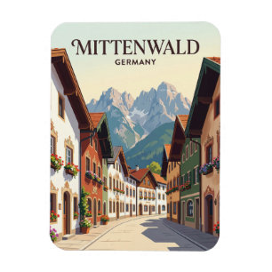 Mittenwald Deutschland Magnet