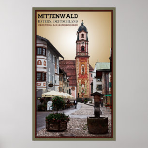 Mittenwald, Deutschland Poster