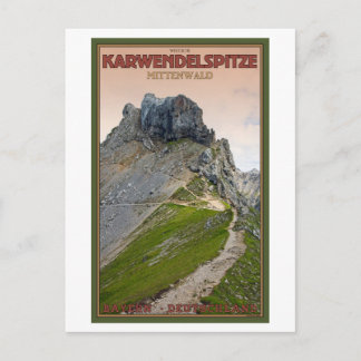 Mittenwald - Karwendelberg Postkarte