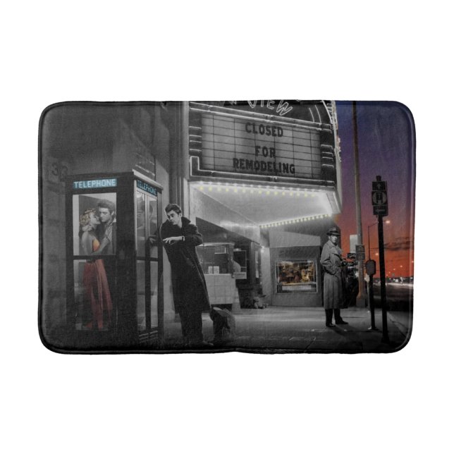 Mitternacht 2 badematte (Vorderseite)