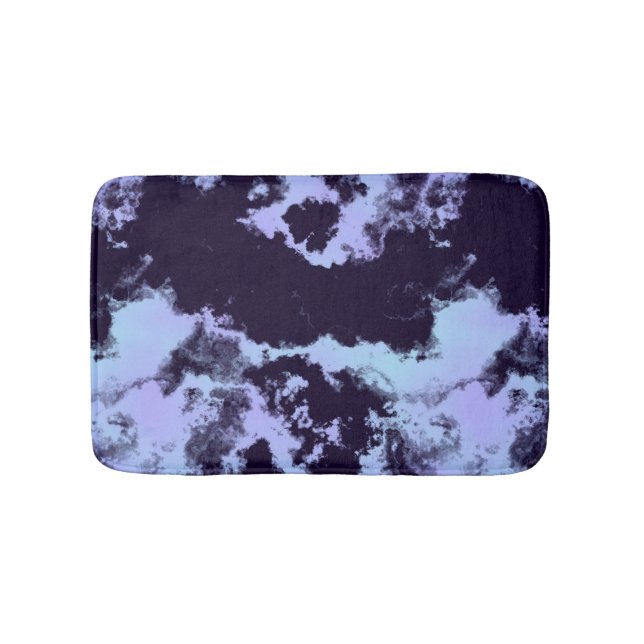 Mitternacht Angel Blue Badematte (Vorderseite)