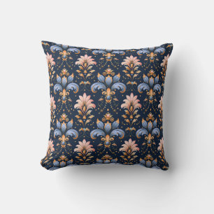 Mitternacht Barock Bloom Princesscore Kissen