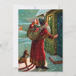 Mitternacht Besuch von Santa Ankündigung