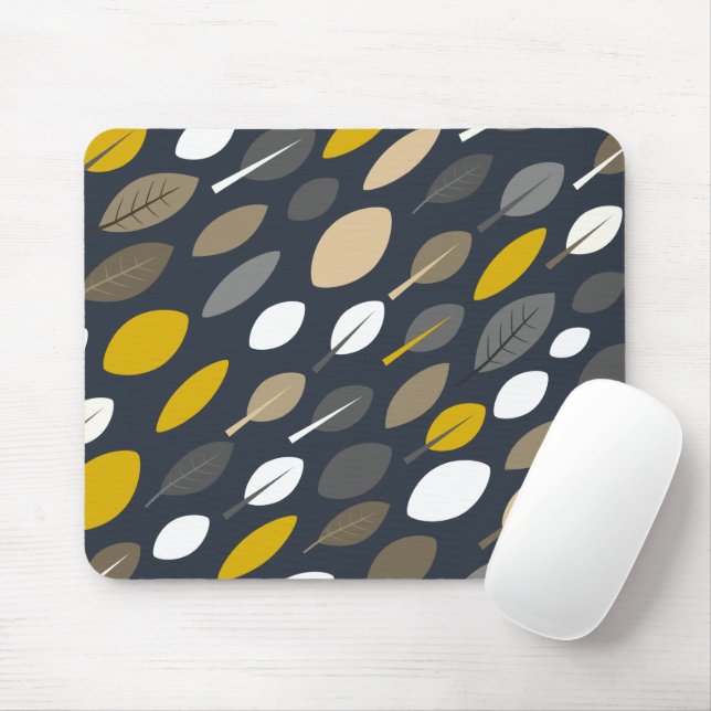 Mitternacht-Blätter Mousepad (Mit Mouse)