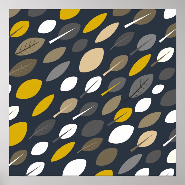 Mitternacht-Blätter Poster (Vorne)