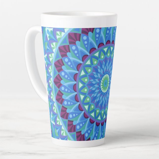 Mitternacht Dreams Mandala Milchtasse (Linke Ecke)