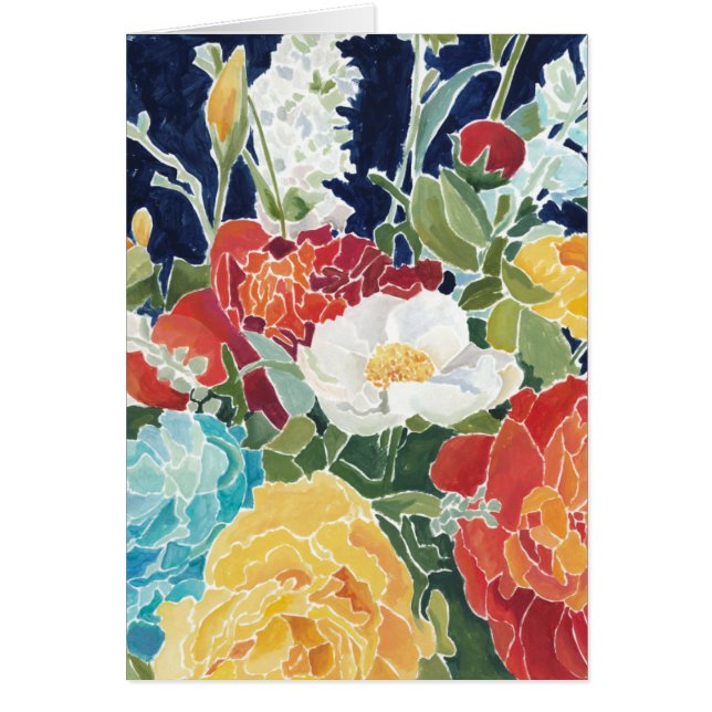 Mitternacht Florals I (Vorne)