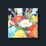 Mitternacht Florals I Leinwanddruck<br><div class="desc">floral</div>
