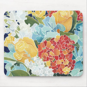 Mitternacht Florals II Mousepad