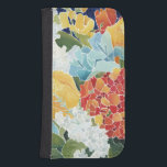 Mitternacht Florals II Samsung S4 Geldbeutel Hülle<br><div class="desc">floral</div>