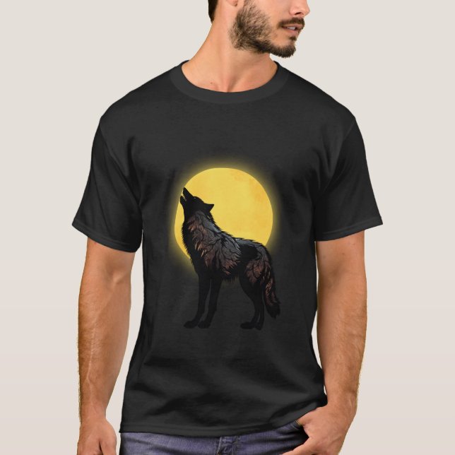 Mitternacht Fox T-Shirt (Vorderseite)