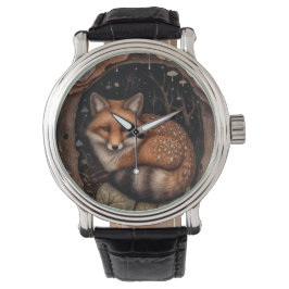 Mitternacht Fox Watch Armbanduhr