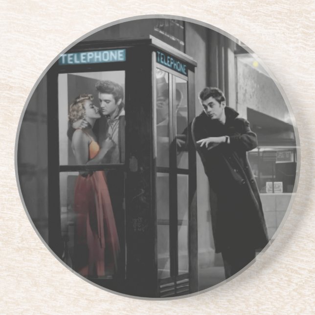 Mitternacht Getränkeuntersetzer (Vorne)