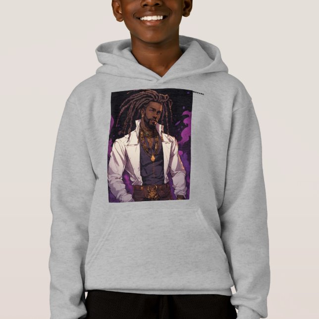 **"Mitternacht"*** Hoodie (Vorderseite)